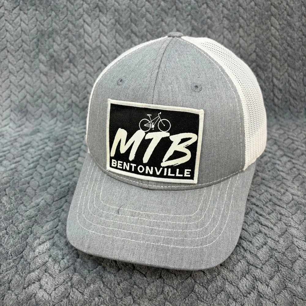 Richardson 112 MTB Bentonville Snapback Youth OS Grey White Trucker Hat